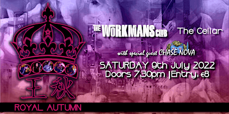 Royal Autumn Live @Workmans Cellar **New Date** tickets