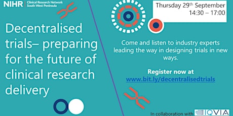 Decentralised trials - preparing for the future of research delivery primary image
