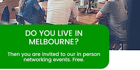 Melbourne Networking - Live primary image