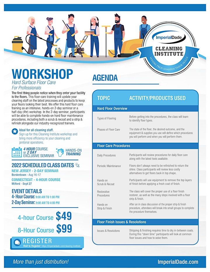Hard Surface Floor Care For Professionals Seminar image