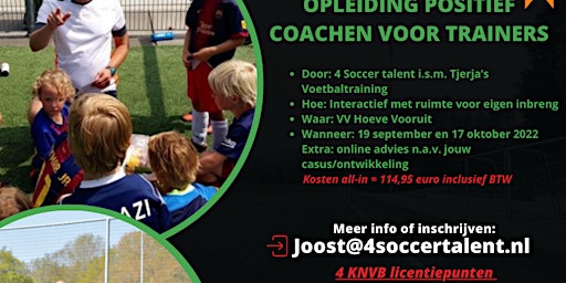 Positief Coachen in de praktijk regio Oost NL