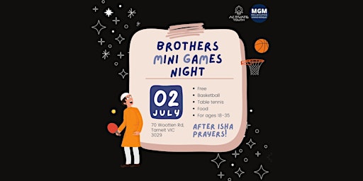 Brothers Mini Games Night - Activate Youth x MGM