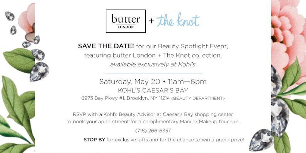 butter LONDON + the knot
