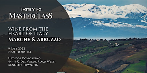 Wines from Marche&Abruzzo: TasteVino Masterclass