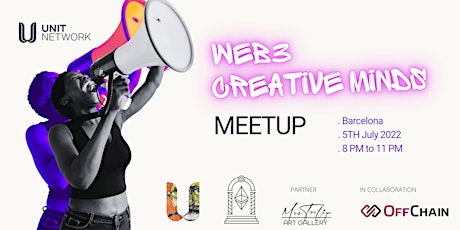 WEB 3 Creative minds meet-up tickets