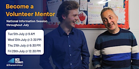 Become a Volunteer Mentor - National Information Session tickets