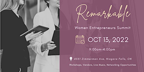 Remarkable Women Entrepreneurs Summit