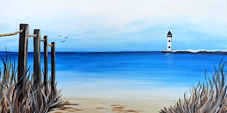End of Summer - last beach painting of the year! Paint with Wine & Canvas tickets