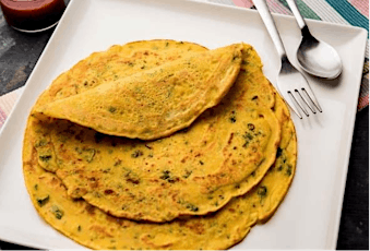 Quick Healthy Breakfast: Besan Cheela ( Indian Pancakes)