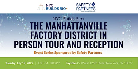 The Manhattanville Factory District In Person Tour and Reception tickets