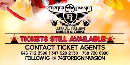 Foreign Invasion 2022 -Ultra All-Inclusive Cruise for St. Lucia Carnival