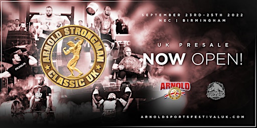 *SATURDAY EVENING* Arnold Strongman Classic(Evening Finals)