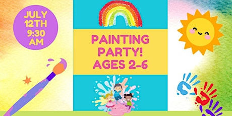 Preschool Fun: Painting Party! (Ages 2-6) @ Museum Brick Patio tickets
