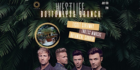 Westlife Bottomless Brunch tickets