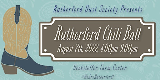 Rutherford Dust Society Chili Ball 2022