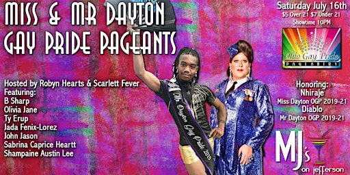 Miss & Mr Dayton Gay Pride Pageants