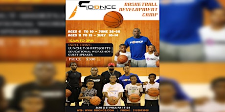 FIDONCE BASKETBALL DEVELOPMENT CAMP primary image