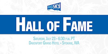Big Sky Hall of Fame Banquet primary image