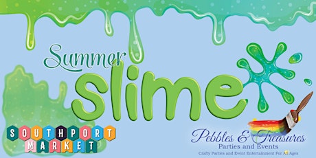 Summer Slime With  Pebbles & Treasures Events tickets