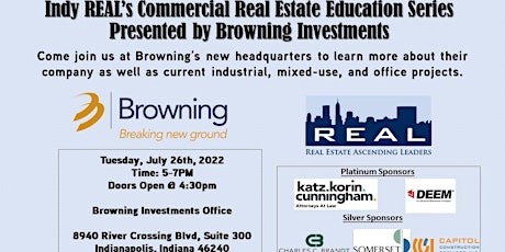 Indy REAL's Education Series Presented by Browning Investments tickets