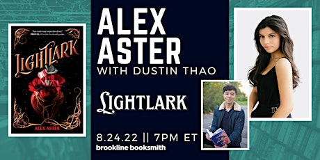 Live at Brookline Booksmith! Alex Aster with Dustin Thao tickets