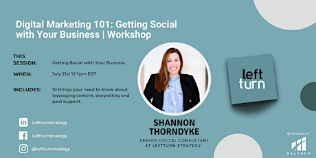 Digital Marketing 101: Getting Social With Your Business tickets