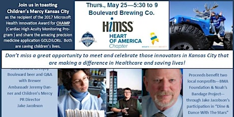 KC HIMSS - Networking, Fundraising & Beer at Boulevard Brewery primary image