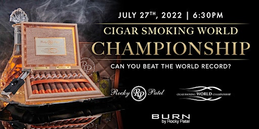 2022 Cigar Smoking World Championship  at Burn Naples