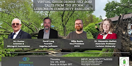 Virtual Green Drinks July 2022 - Tales from the Storm