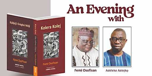 An Evening with Femi Osofian and Adeleke Adeeko
