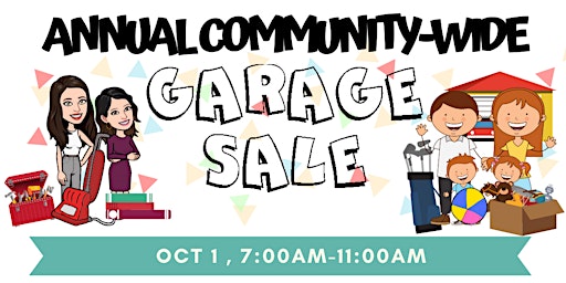 2022 Fall season Community Wide Garage Sale_Oct 1
