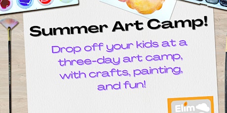 Summer Art Camp! Grades 4-6 tickets