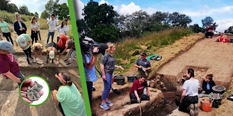 Virtual Tour | Archaeologists digging a 'TINY CASTLE' at Soulton Hall