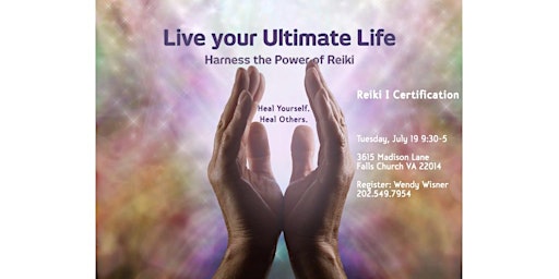Usui Reiki I: Day of Healing  In-person and Virtual