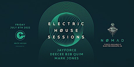 Electric House Sessions w/ JAYFORCE, DEECEE b2b QUIM & MARK JONES