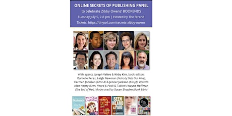 Secrets of Publishing Panel Featuring Zibby Owens tickets