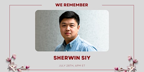 Remembering Sherwin Siy a Year Later