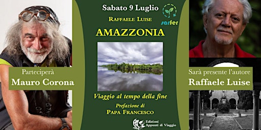 Presentazione   libro Amazzonia -viaggio al  tempo della  fine di R.Luise