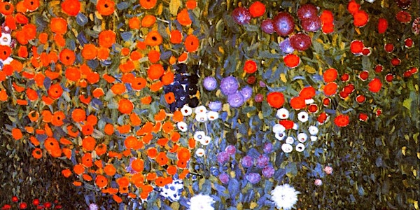 Paint like Gustav Klimt "Farm Garden with Sunflowers" am 16.06.2017 in Berlin