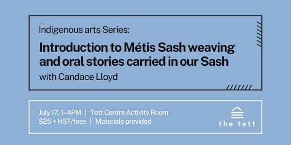 Introduction to Métis Sash weaving and oral stories carried in our Sash