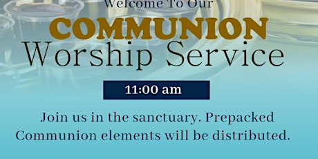 Communion  Worship Service