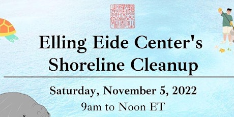 Elling Eide Center's  Shoreline Cleanup
