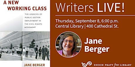 Writers LIVE! Jane Berger, "A New Working Class" tickets