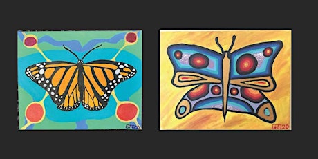 Acrylic Painting with Erin Gustafson: Butterflies tickets