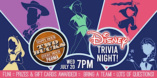 Disney-Themed Trivia Night