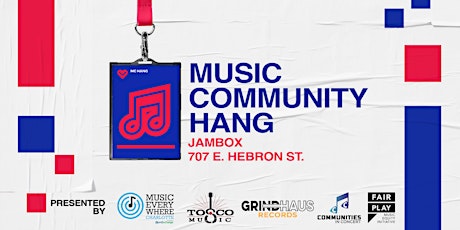 Charlotte Music Community Hang tickets