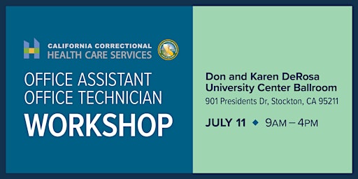 CCHCS OA/OT Workshop -  Don & Karen DeRosa University Center