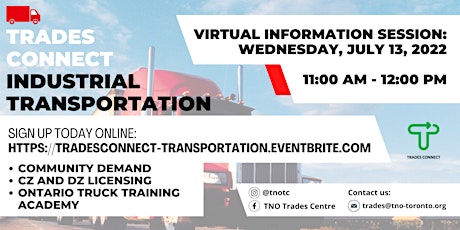 Trades Connect - Trucking Information Session tickets