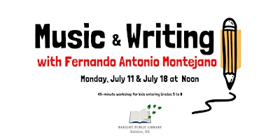 Music and Writing workshop with Fernando Antonio Montejano