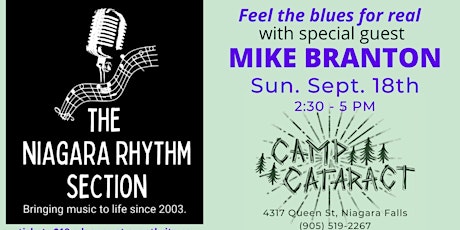 The legendary Niagara Rhythm Section with special guest MIKE BRANTON